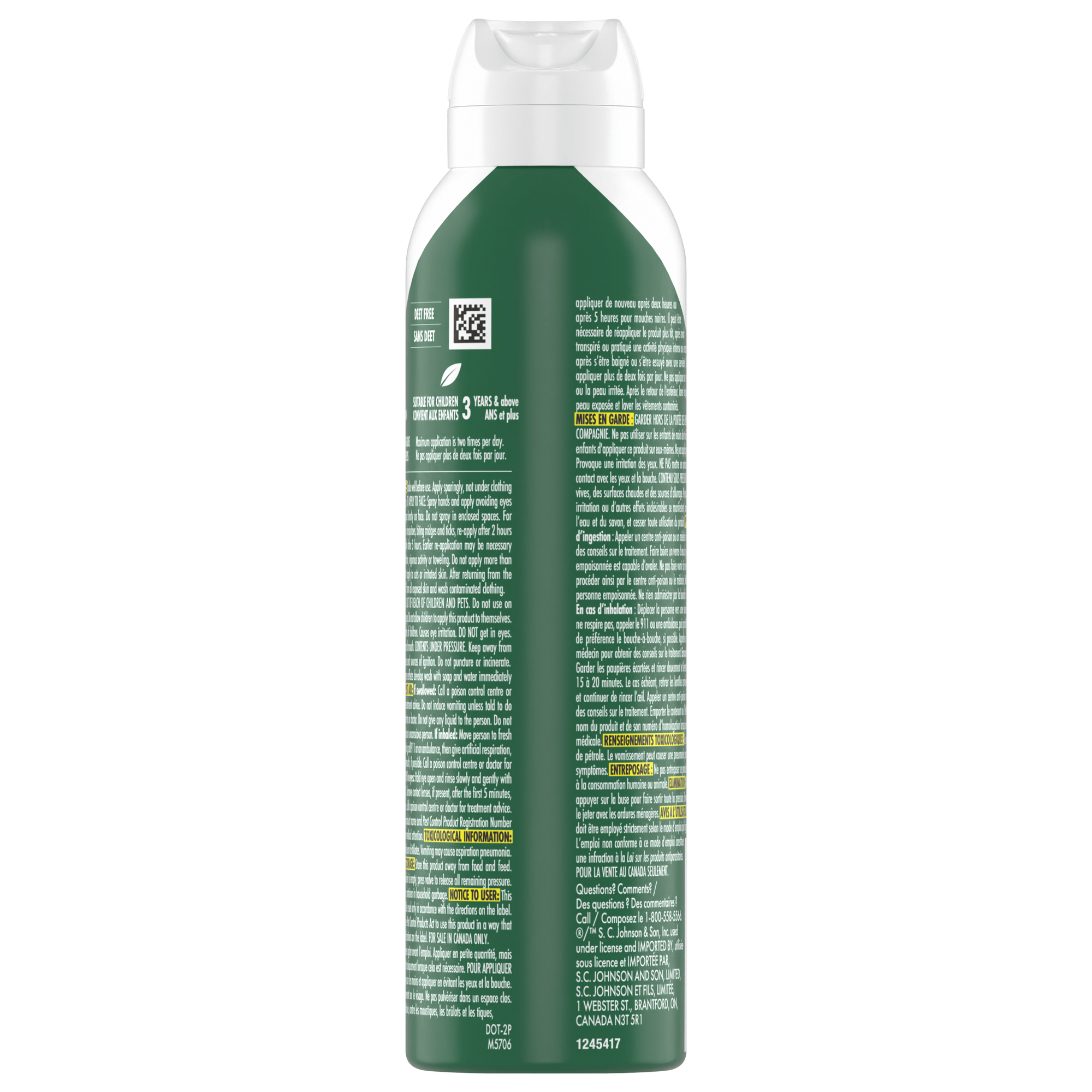 Mosquito & Tick Skin Repellent
