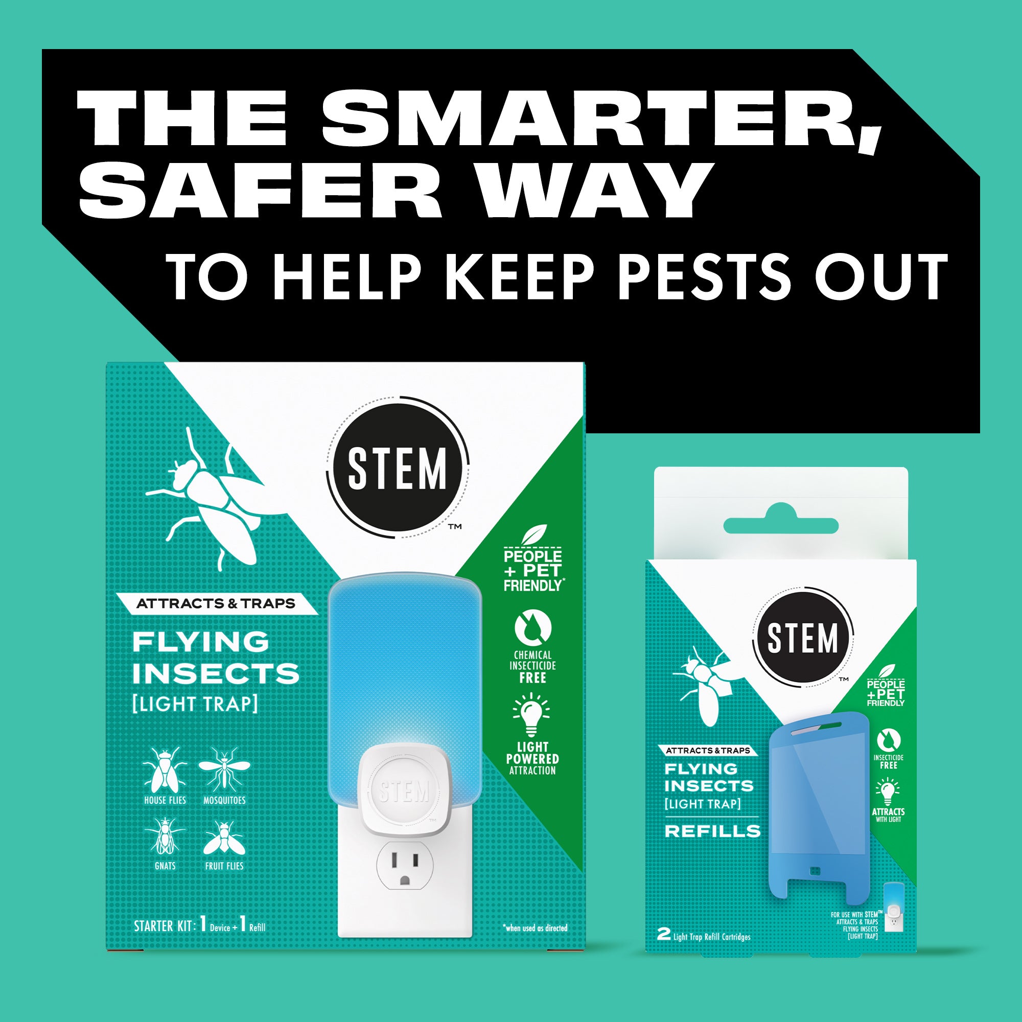 STEM™ Flying Insect Light Trap, Starter Kit